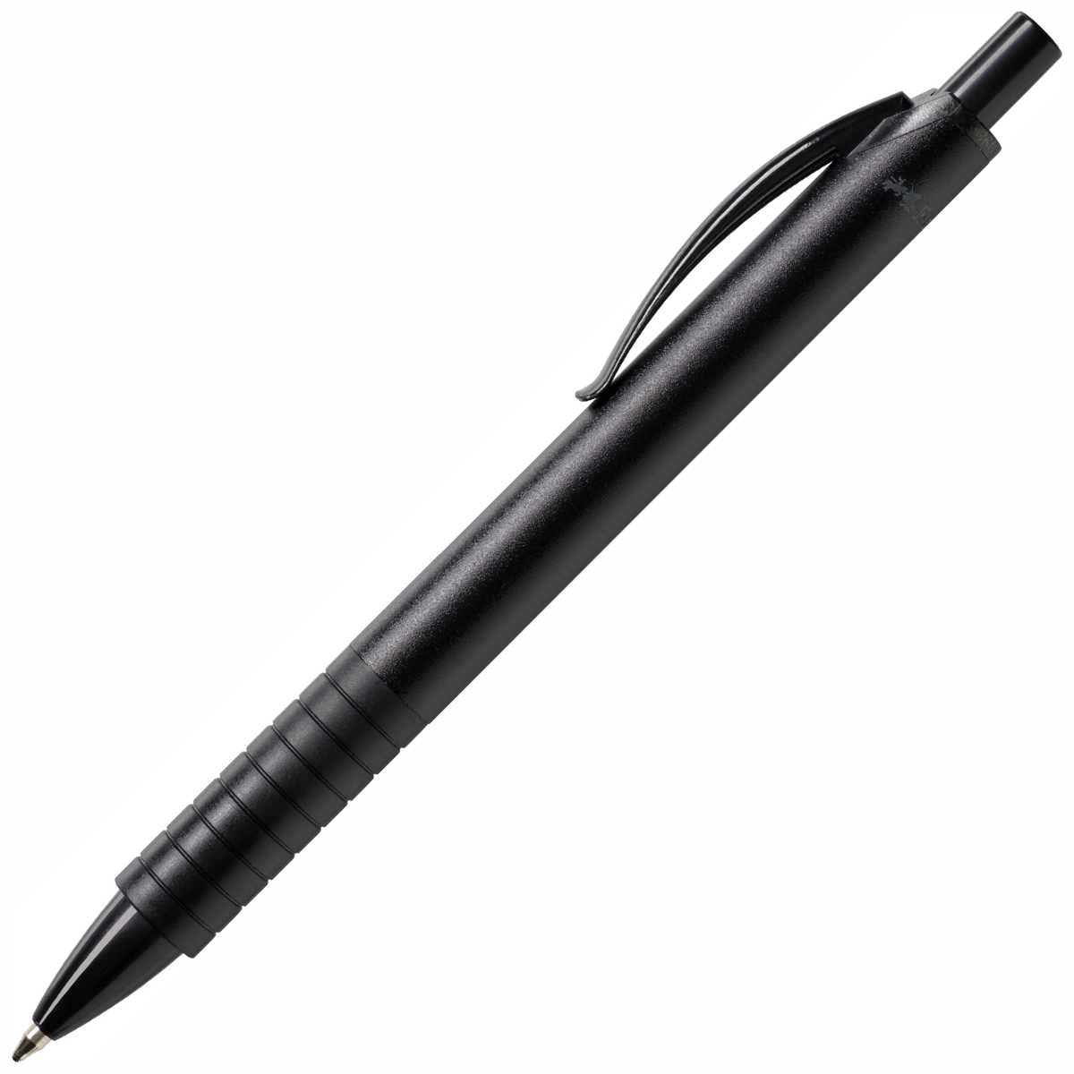 FABER CASTELL Kugelschreiber Basic M Aluminium schwarz