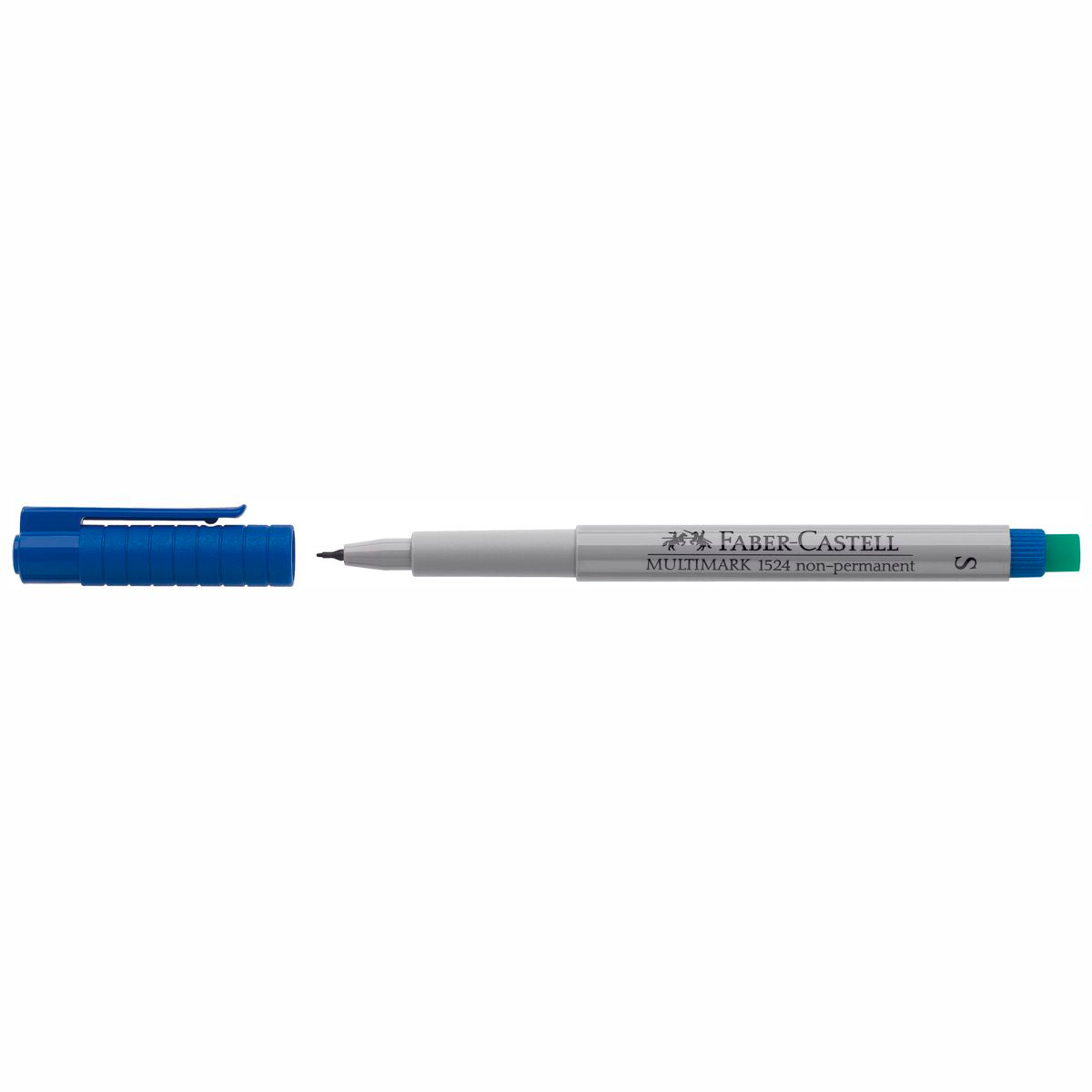 FABER CASTELL Folienstift MULTIMARK 0,4mm non-permanent S blau