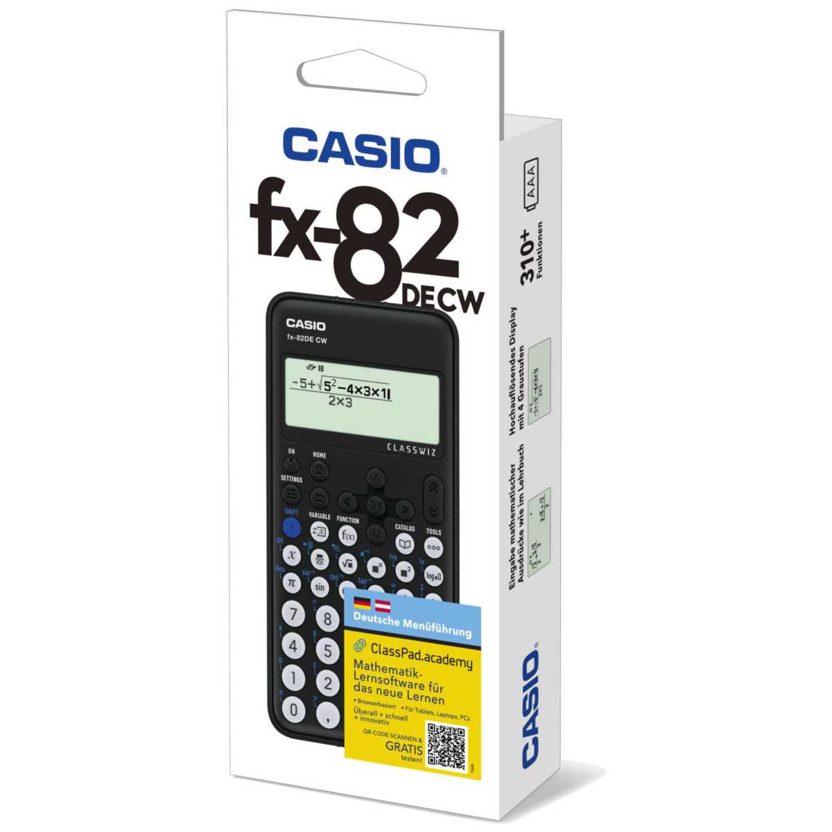 CASIO Schulrechner FX82DECW ClassWiz