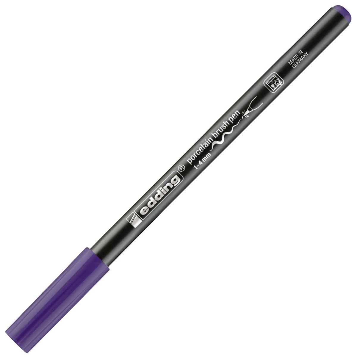 EDDING Porzellan Pinselstift 4200 violett 1-4mm