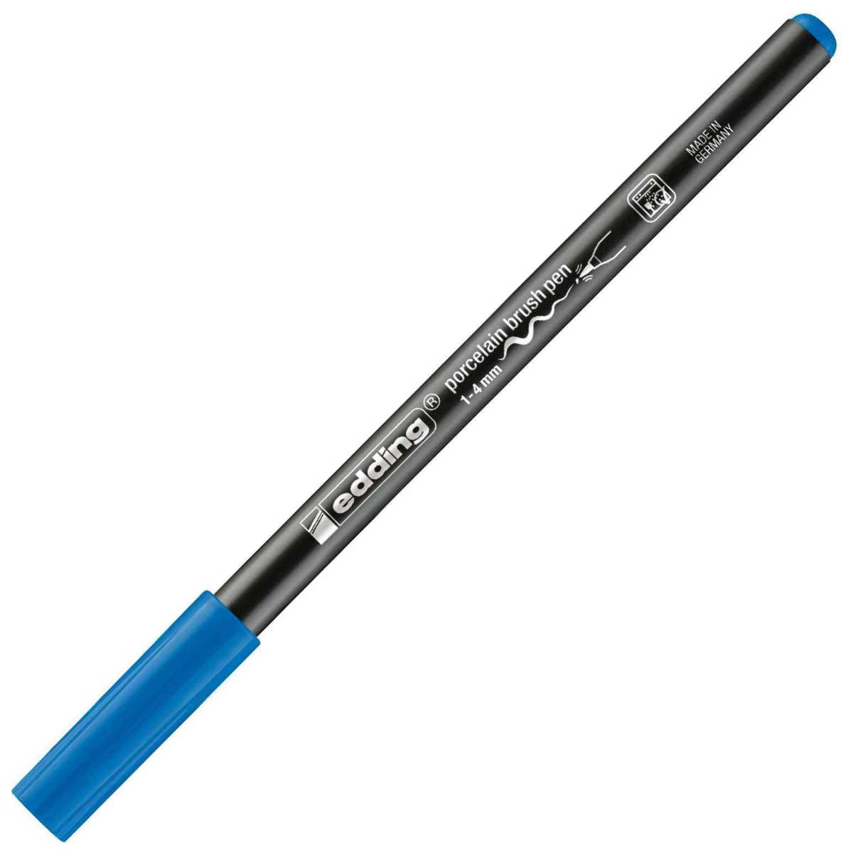 EDDING Porzellan Pinselstift 4200 hellblau 1-4mm