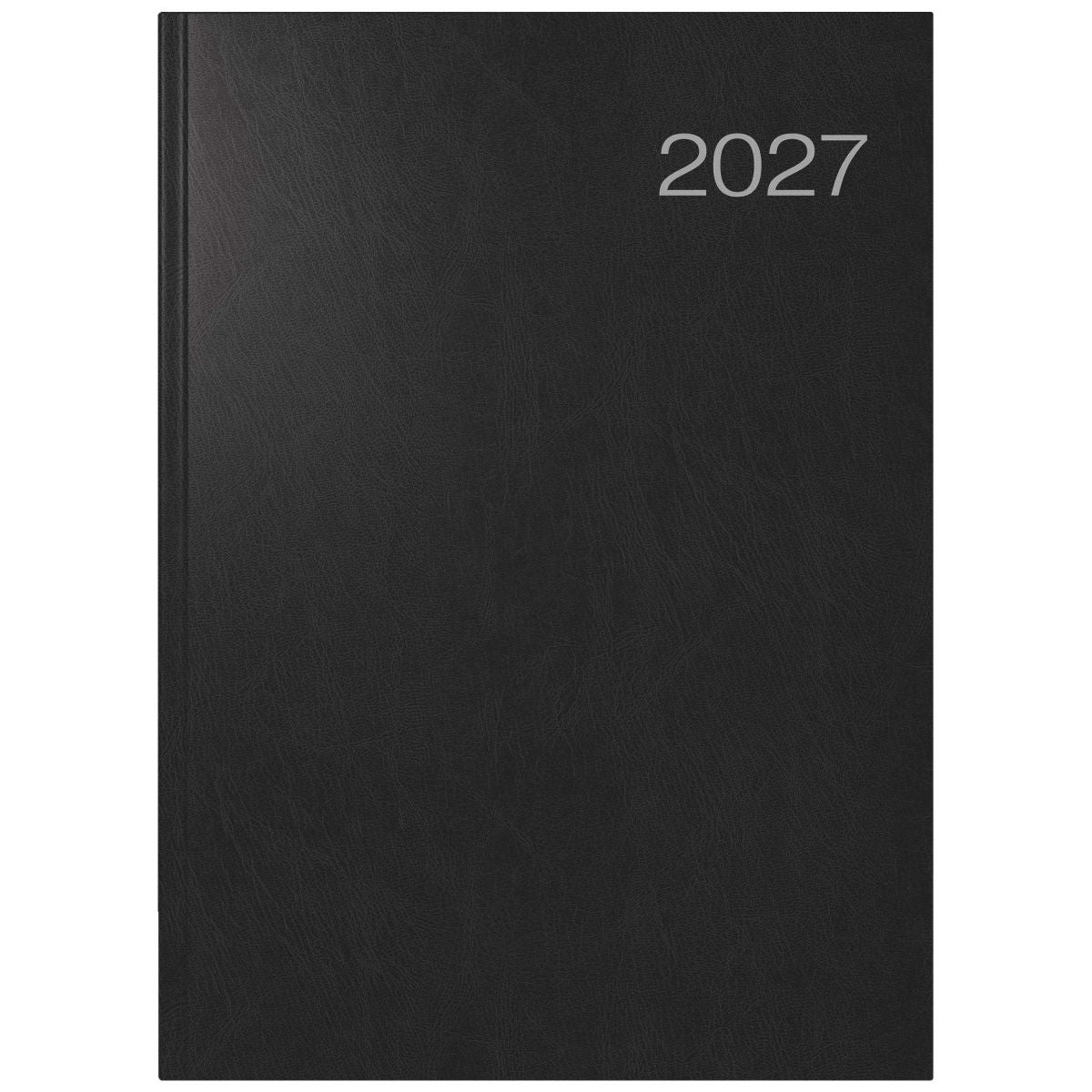 RIDO Buchkalender Mod. Conform 2027 | A4 schwarz | 1 Tag = 1 Seite auch So/So