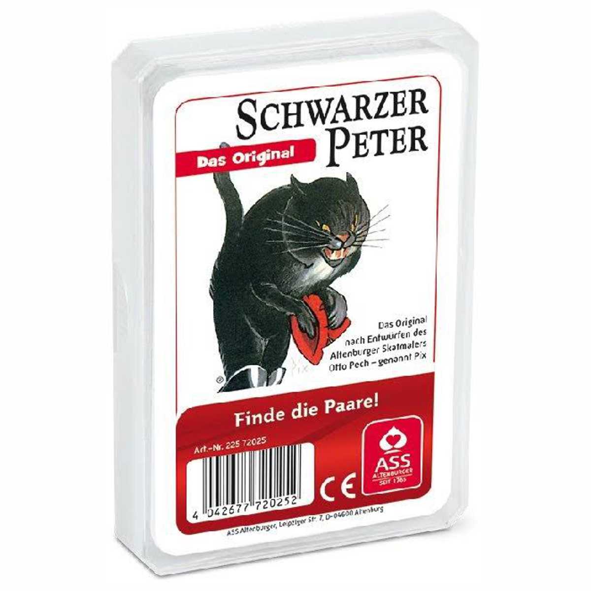 ASS Quartett Schwarzer Peter - Das Original 59 x 91 mm