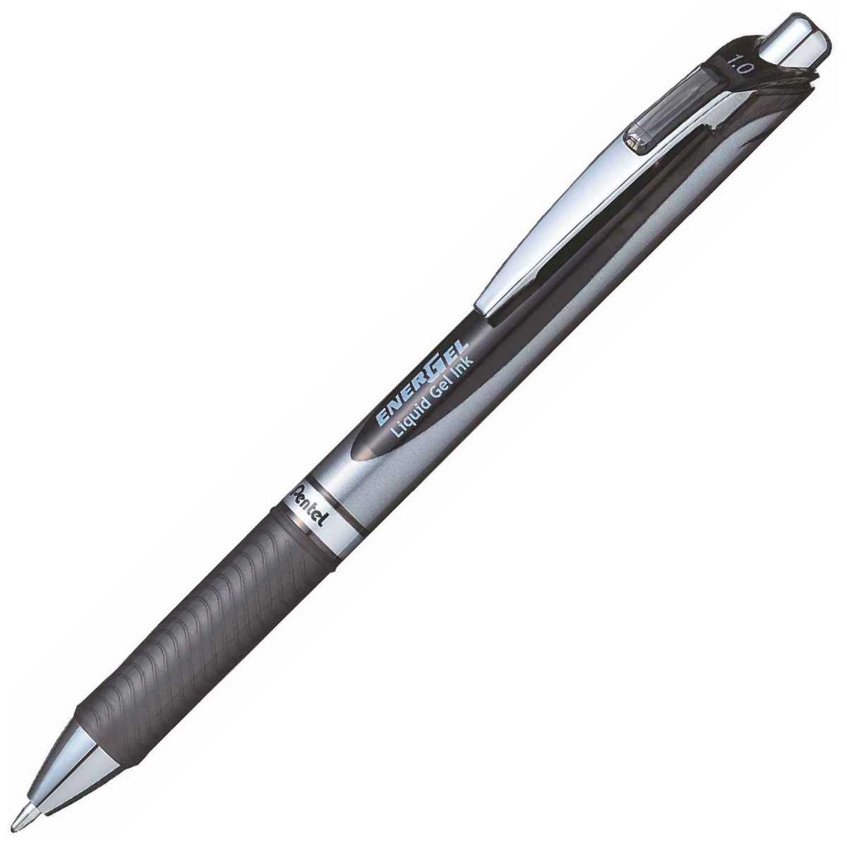 PENTEL Liquid Gelschreiber 10 EnerGel BL80 schwarz 0,5mm