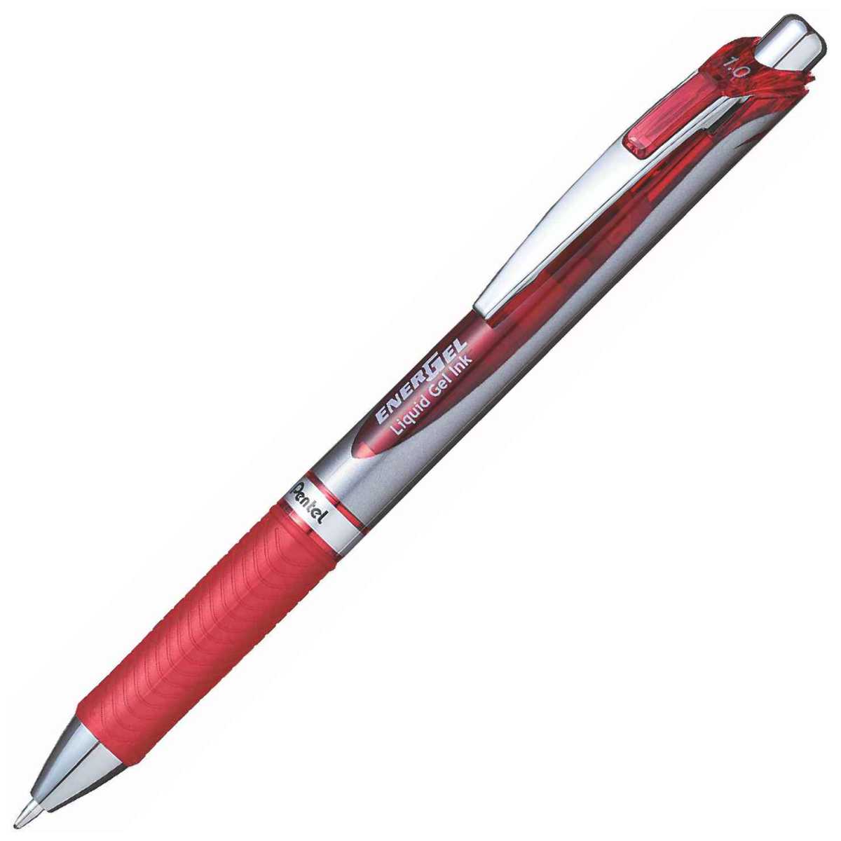 PENTEL Liquid Gelschreiber 10 EnerGel BL80 rot 0,5mm