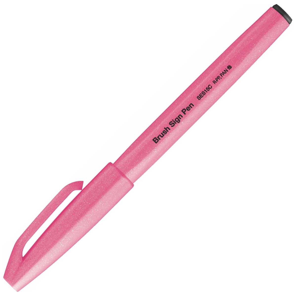 PENTEL Faserschreiber Sign Pen Brush 0,2 - 2,0mm neon-rosa