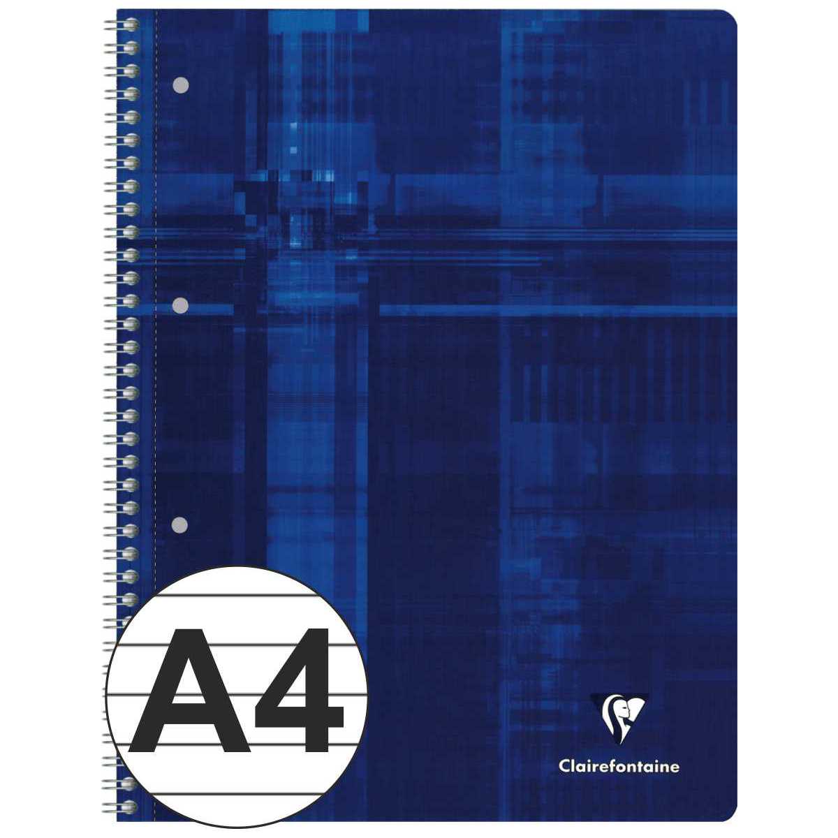 CLAIREFONTAINE Collegeblock PREMIUM A4 80 Blatt liniert Doppelrand LIN 27 90g