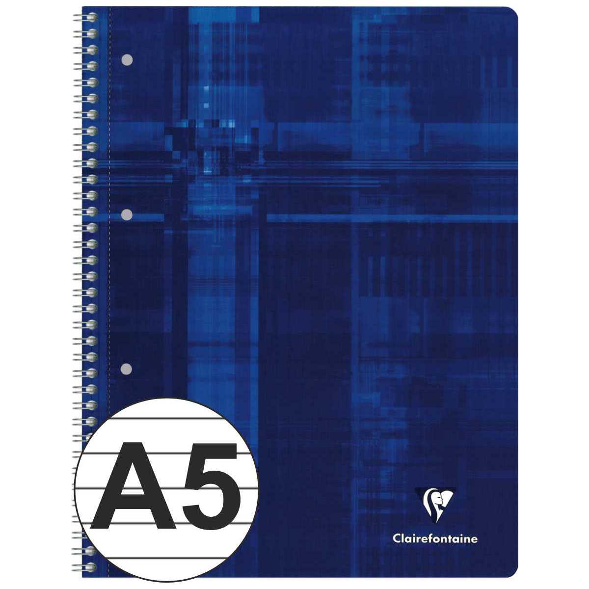 CLAIREFONTAINE Collegeblock PREMIUM A5 80 Blatt liniert LIN 4 90g