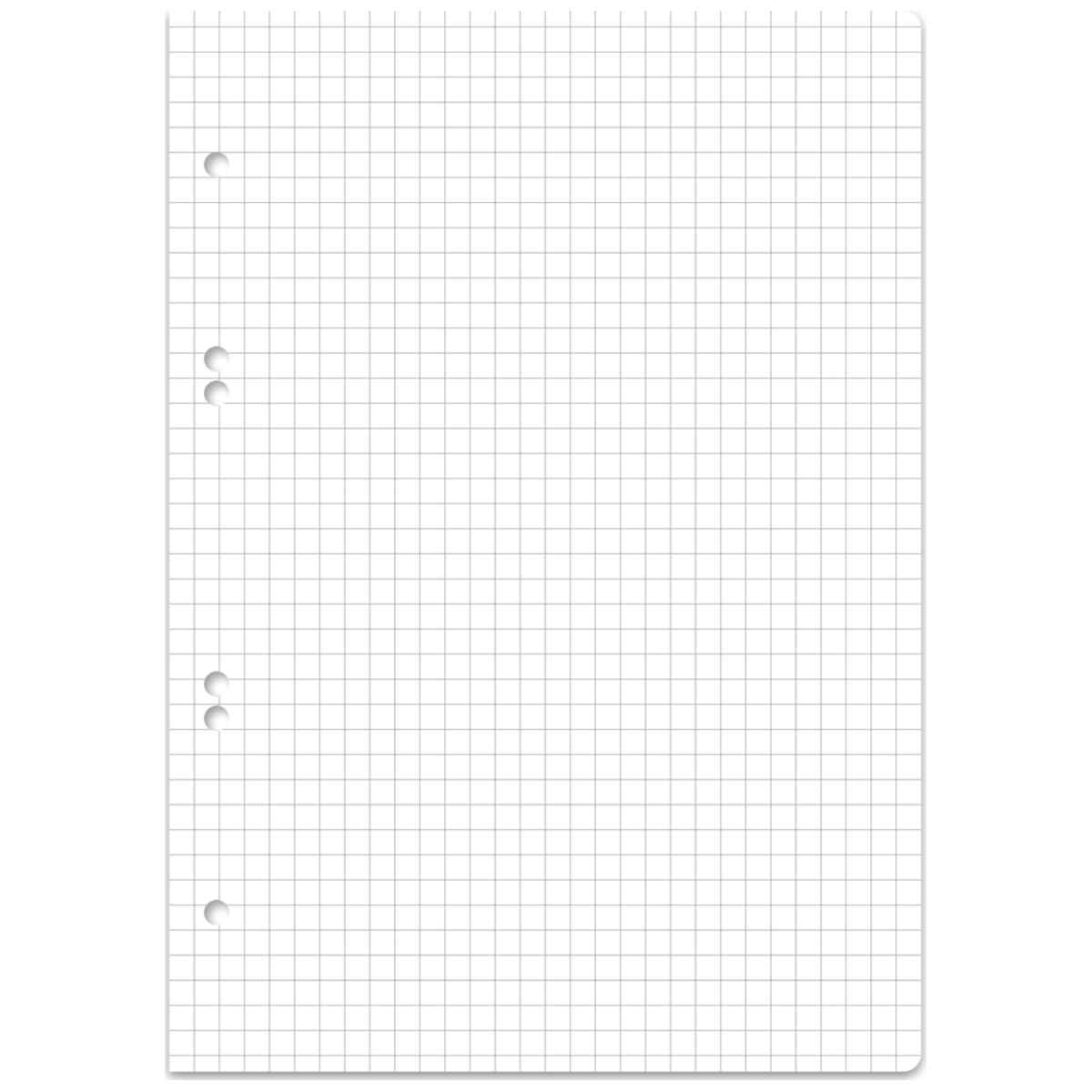 PREMIO Collegeblock Twice A5 40 Blatt kariert + 40 Blatt liniert