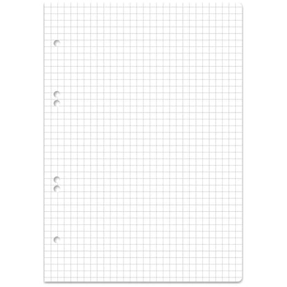 PREMIO Collegeblock Twice A5 40 Blatt kariert + 40 Blatt liniert