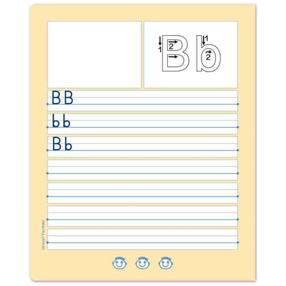 Formati Buchstabenheft B.1 Quart 14 Blatt 100g/qm