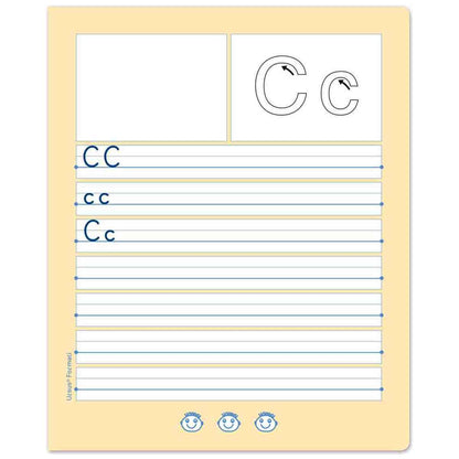 Formati Buchstabenheft B.1 Quart 14 Blatt 100g/qm