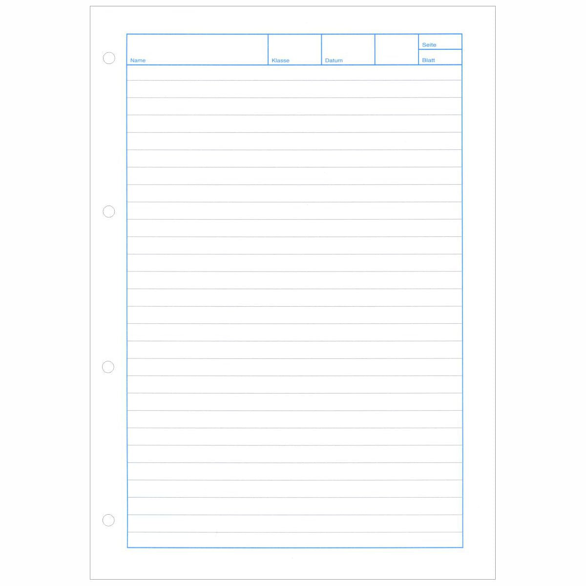 STAUFEN Arbeitsblock Premium A4 50 Blatt liniert