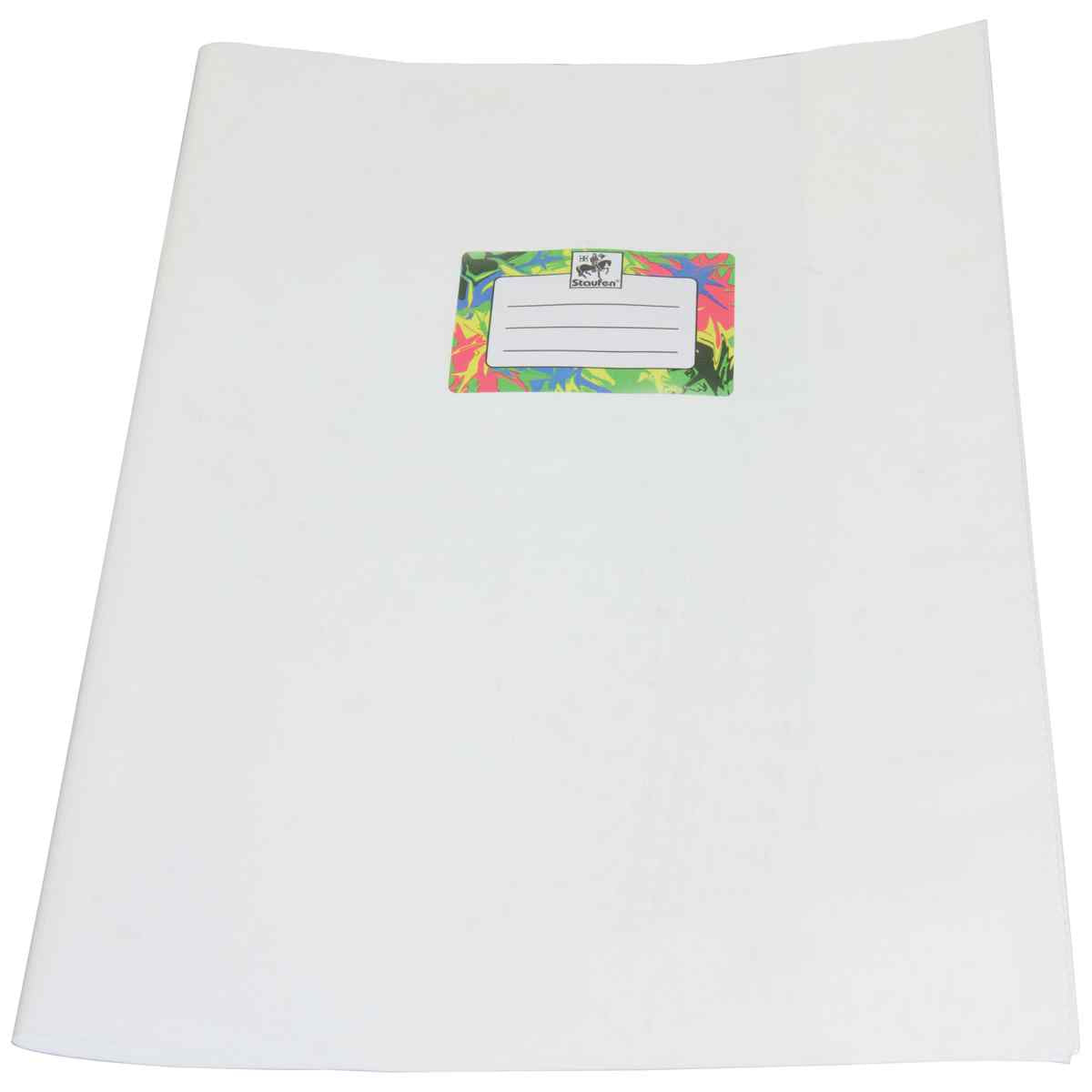 STAUFEN Heftumschlag PP-Folie / Kunststoff A4 weiss