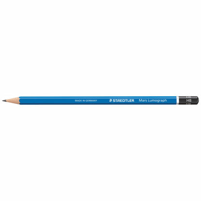 STAEDTLER Bleistift Set Mars Lumograph 100G12 12 Stück 6B-4H