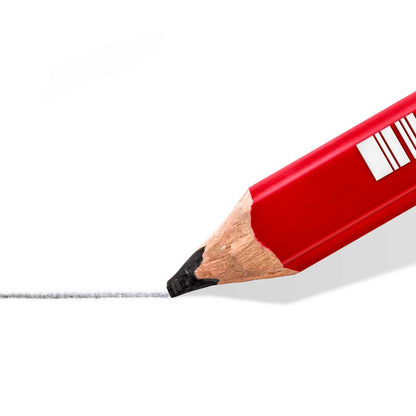 STAEDTLER Zimmermannbleistift 148 40 medium rot 12 Stück