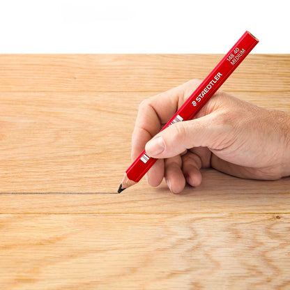 STAEDTLER Zimmermannbleistift 148 40 medium rot 12 Stück