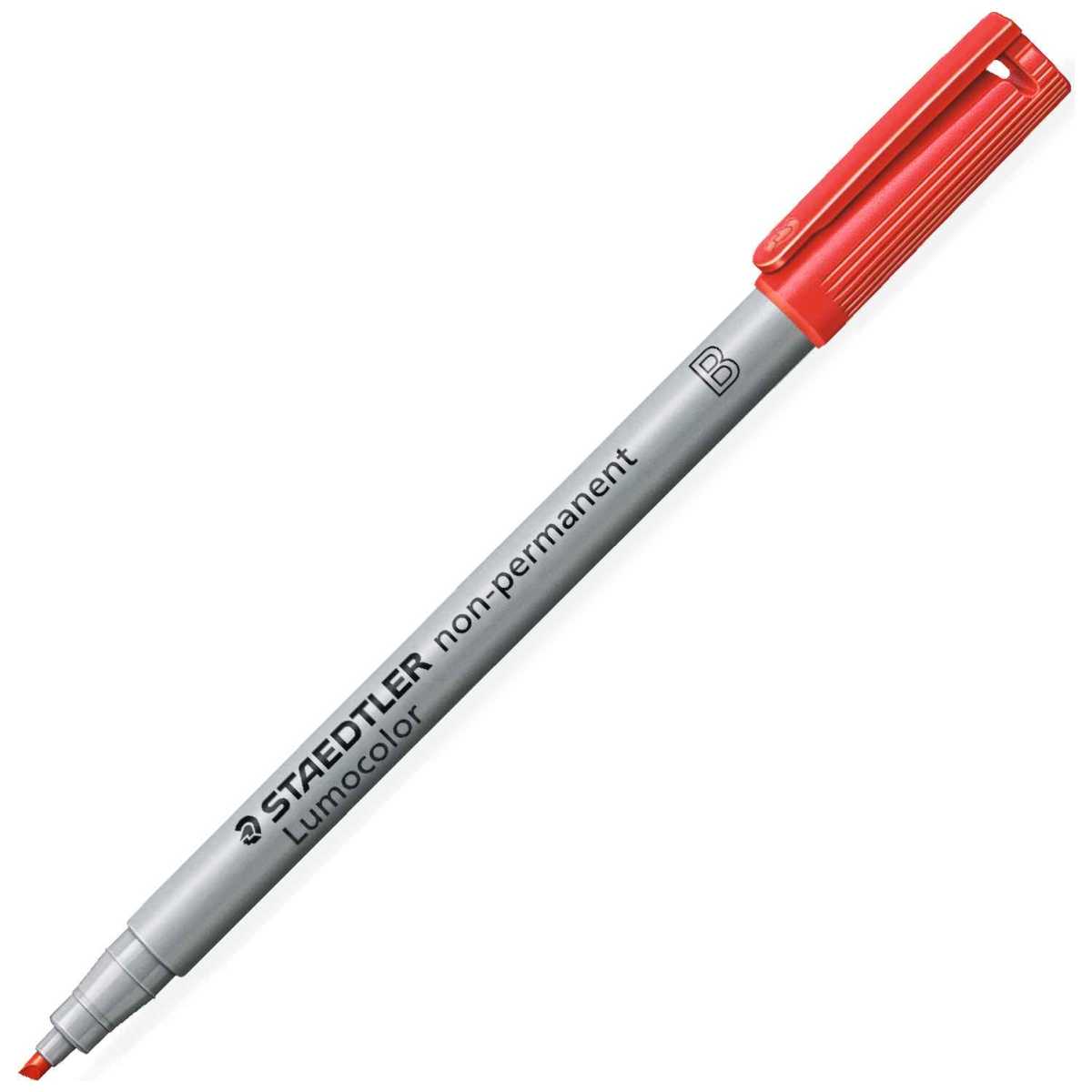 STAEDTLER Folienstift Lumocolor 312 B 1-2,5 non-permanent rot