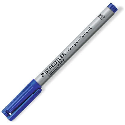 STAEDTLER Folienstift Lumocolor 312 B 1-2,5mm non permanent blau