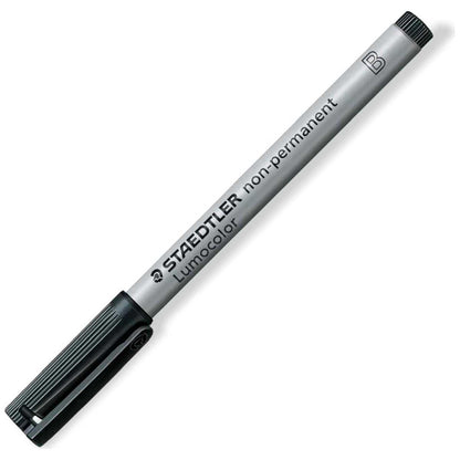 STAEDTLER Folienstift Lumocolor 312 B 1-2,5mm non permanent schwarz