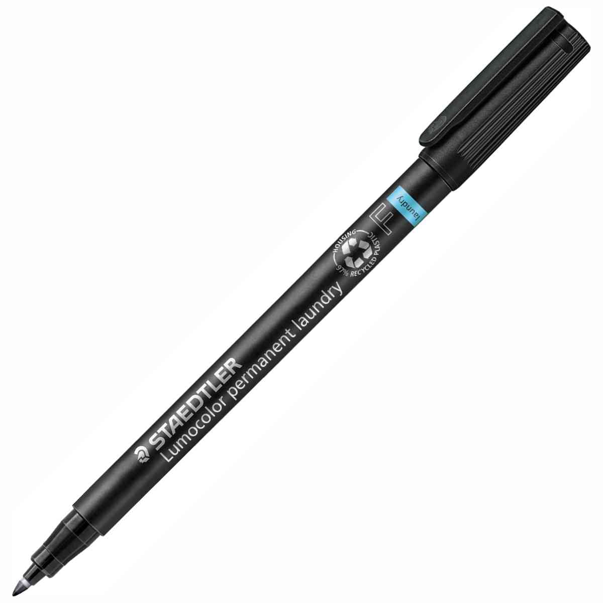 STAEDTLER Wäschemarker F 319 Lumocolor schwarz 0,6mm