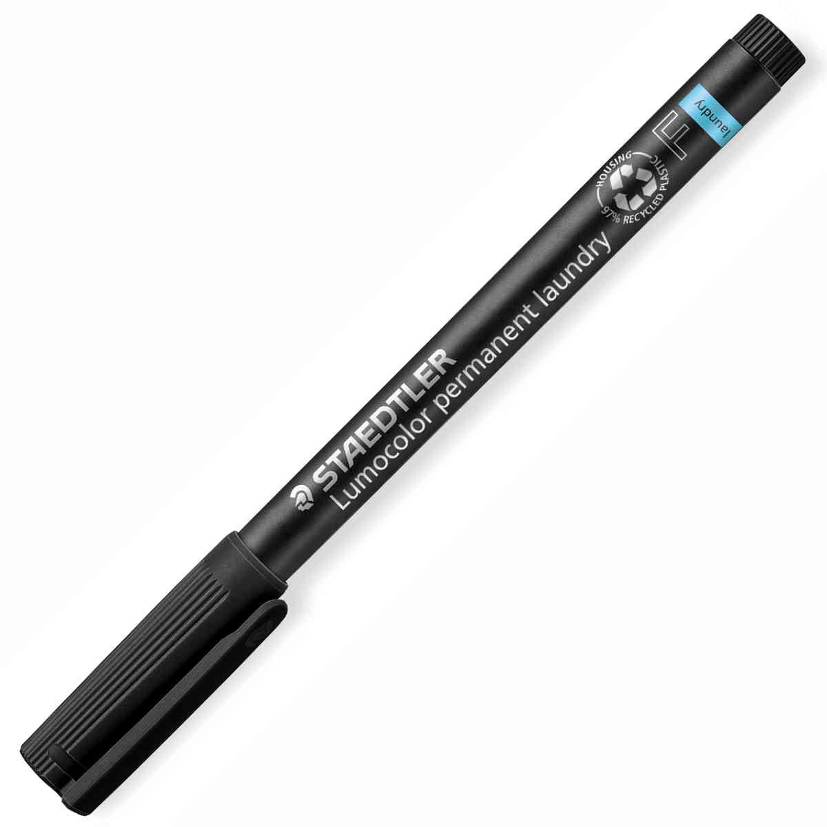 STAEDTLER Wäschemarker F 319 Lumocolor schwarz 0,6mm