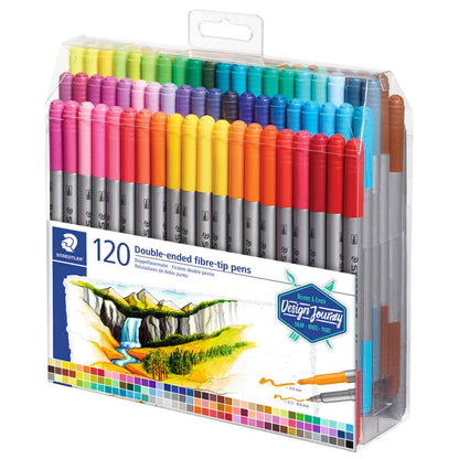 STAEDTLER Fasermaler duo 3200 TB120 - 120 Farben