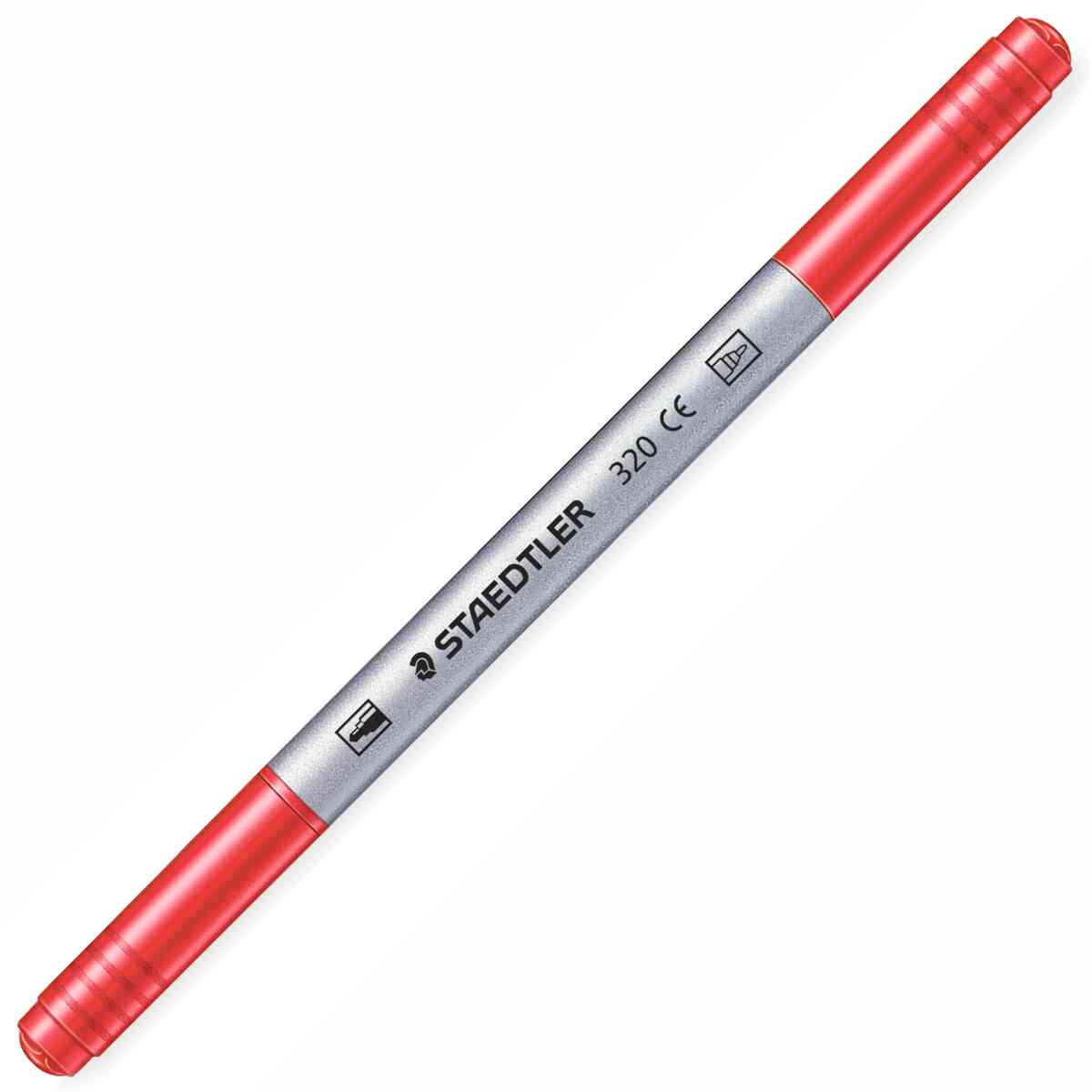 STAEDTLER Filzstifte Doppelfasermaler 10 Farben