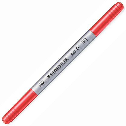 STAEDTLER Filzstifte Doppelfasermaler 10 Farben