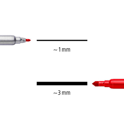 STAEDTLER Filzstifte Doppelfasermaler 10 Farben