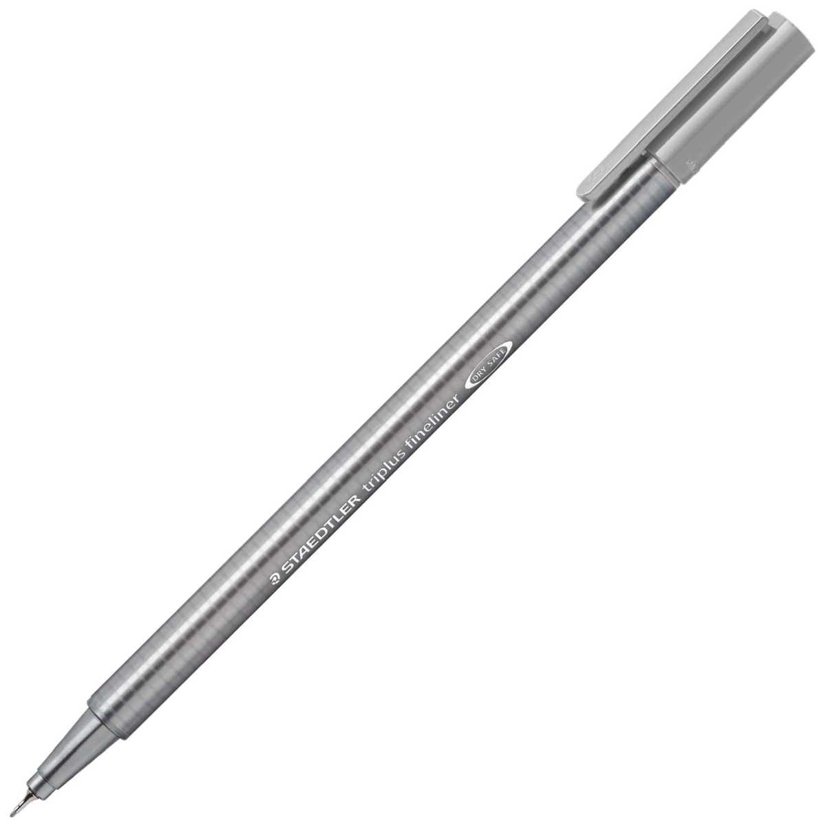 STAEDTLER Fineliner triplus 334-82 0,3mm silbergrau