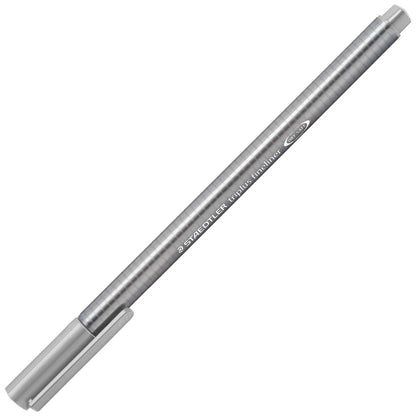 STAEDTLER Fineliner triplus 334-82 0,3mm silbergrau