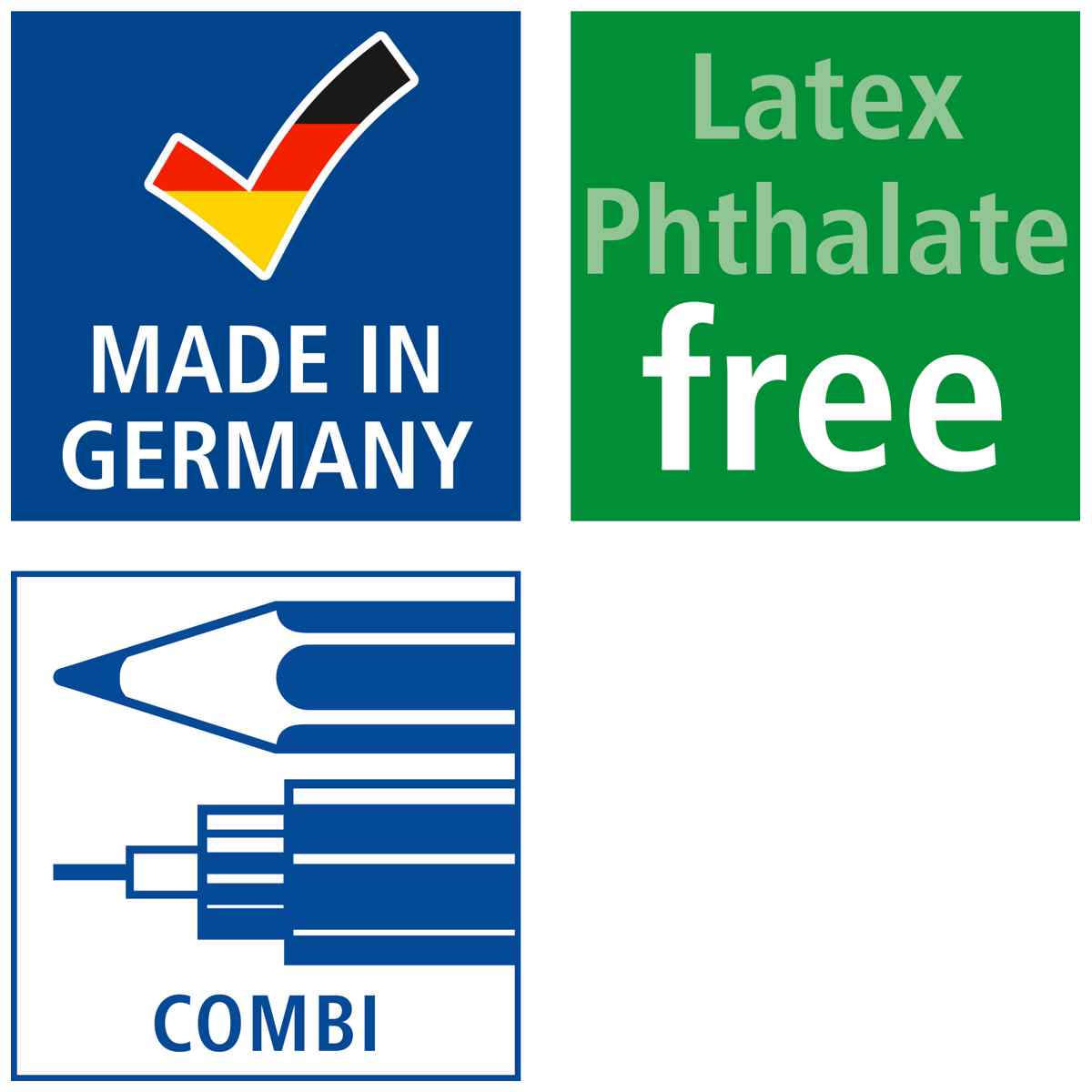 STAEDTLER Radiergummi für Tinte + Bleistifte blau/weiß