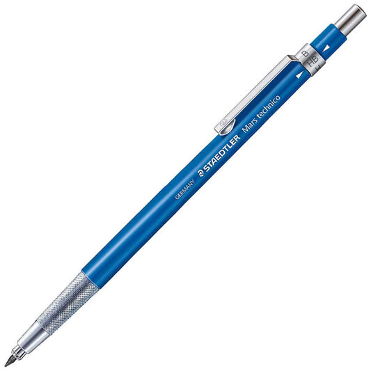 STAEDTLER Fallminenstift Mars 780 C technico HB blau mit Clip
