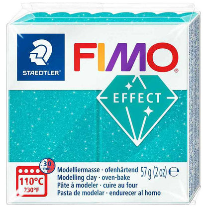 STAEDTLER Modelliermasse Fimo effect 57g 8010-392 galaxy türkis