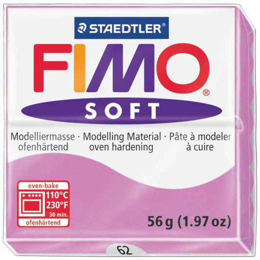 STAEDTLER Modelliermasse Fimo soft 57g 8020-62 lavendel