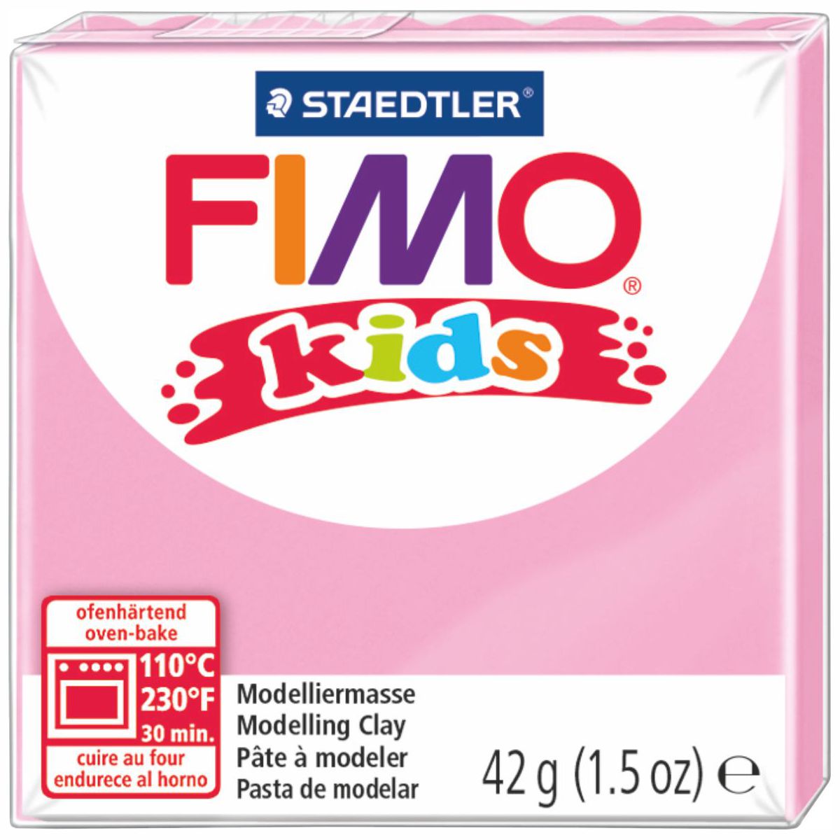 STAEDTLER Modelliermasse Fimo kids 42g 8030-220 pink