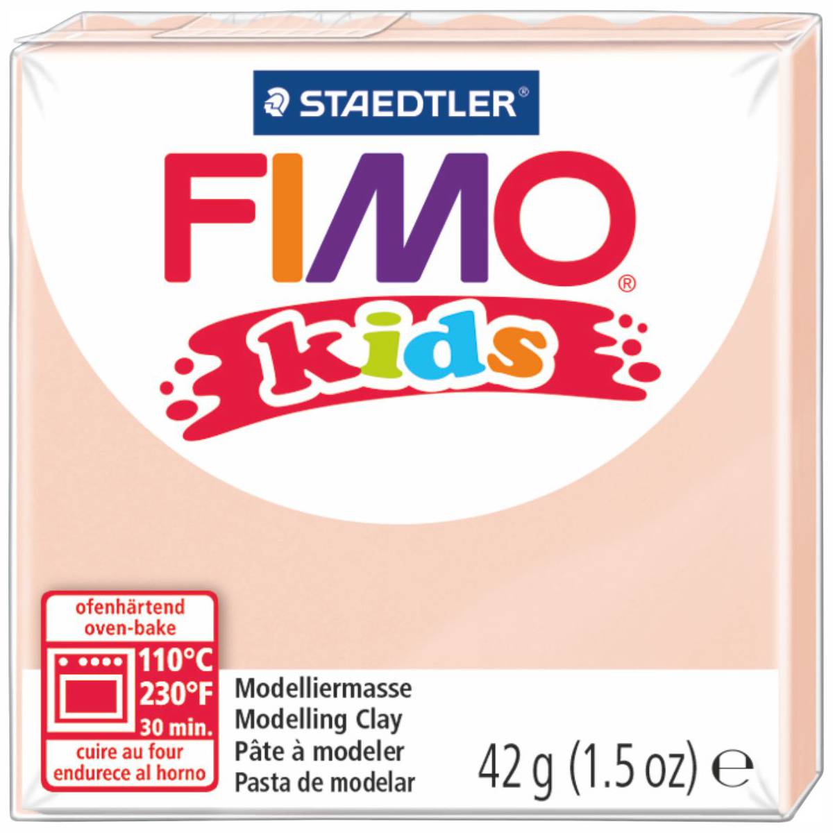 STAEDTLER Modelliermasse Fimo kids 42g 8030-43 hautfarben