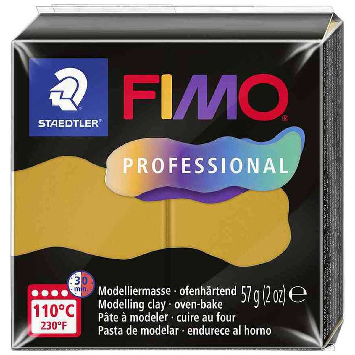 STAEDTLER Modelliermasse Fimo prof. 57g 8040-17 ocker