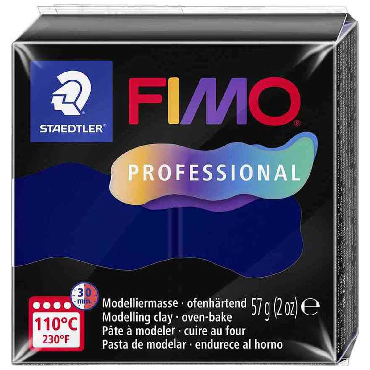STAEDTLER Modelliermasse Fimo prof. 57g 8040-34 marineblau