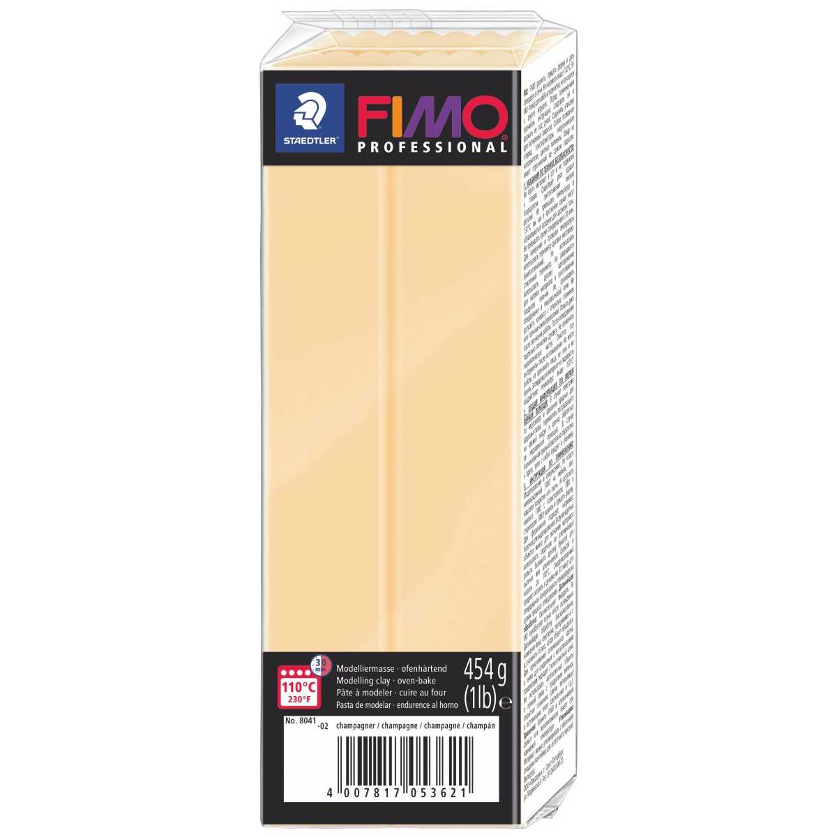 STAEDTLER Modelliermasse Fimo professional Doll Art 454g champagner 8041-02