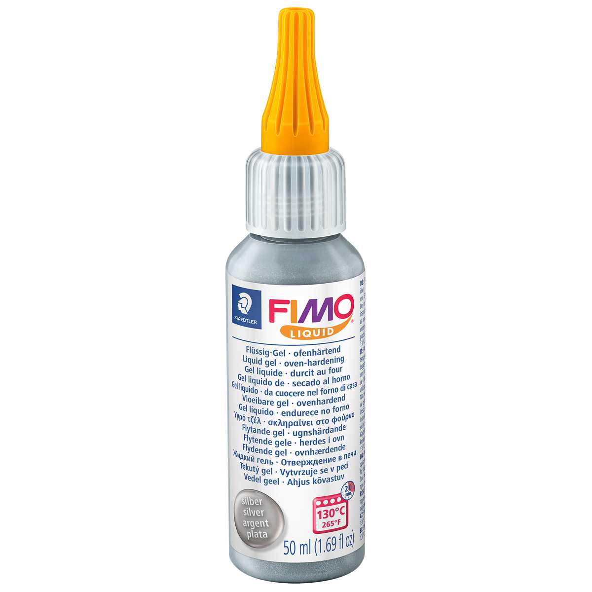STAEDTLER Deko Gel Fimo liquid 50ml silber