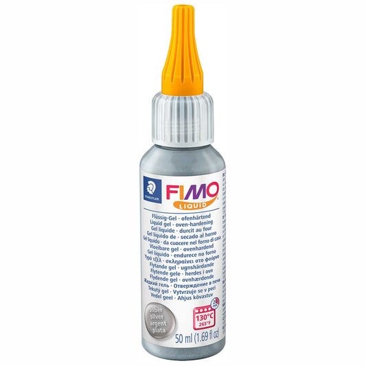 STAEDTLER Deko Gel Fimo liquid 50ml silber