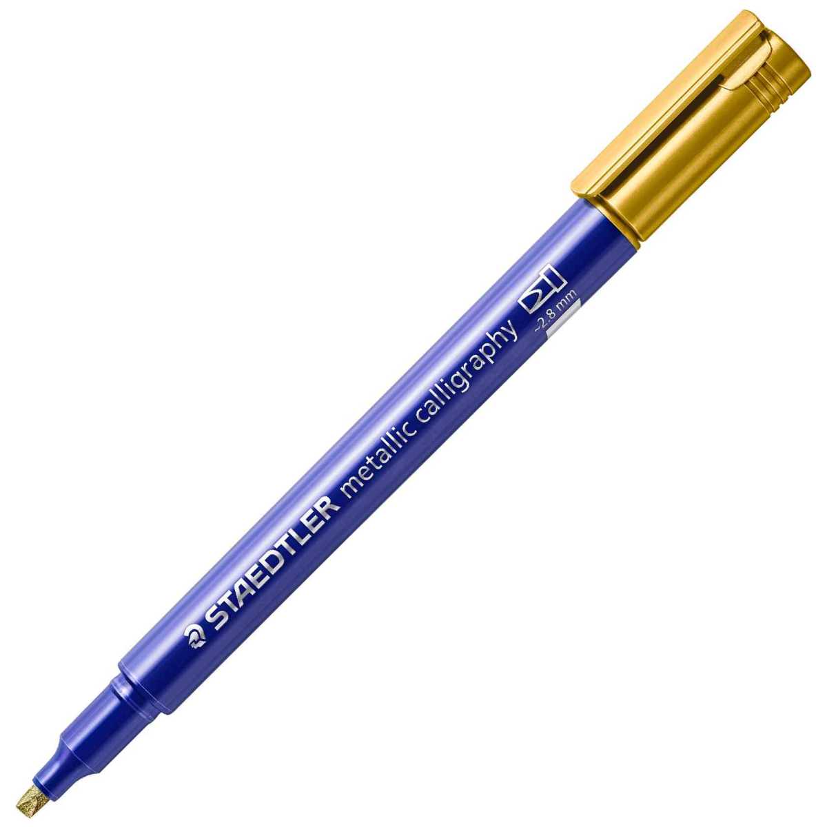 STAEDTLER Fasermaler Metallic Calligraphy Marker 10 Farben 1-2,8mm