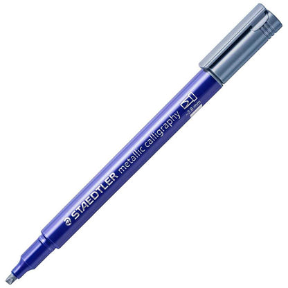 STAEDTLER Fasermaler Metallic Calligraphy Marker 10 Farben 1-2,8mm