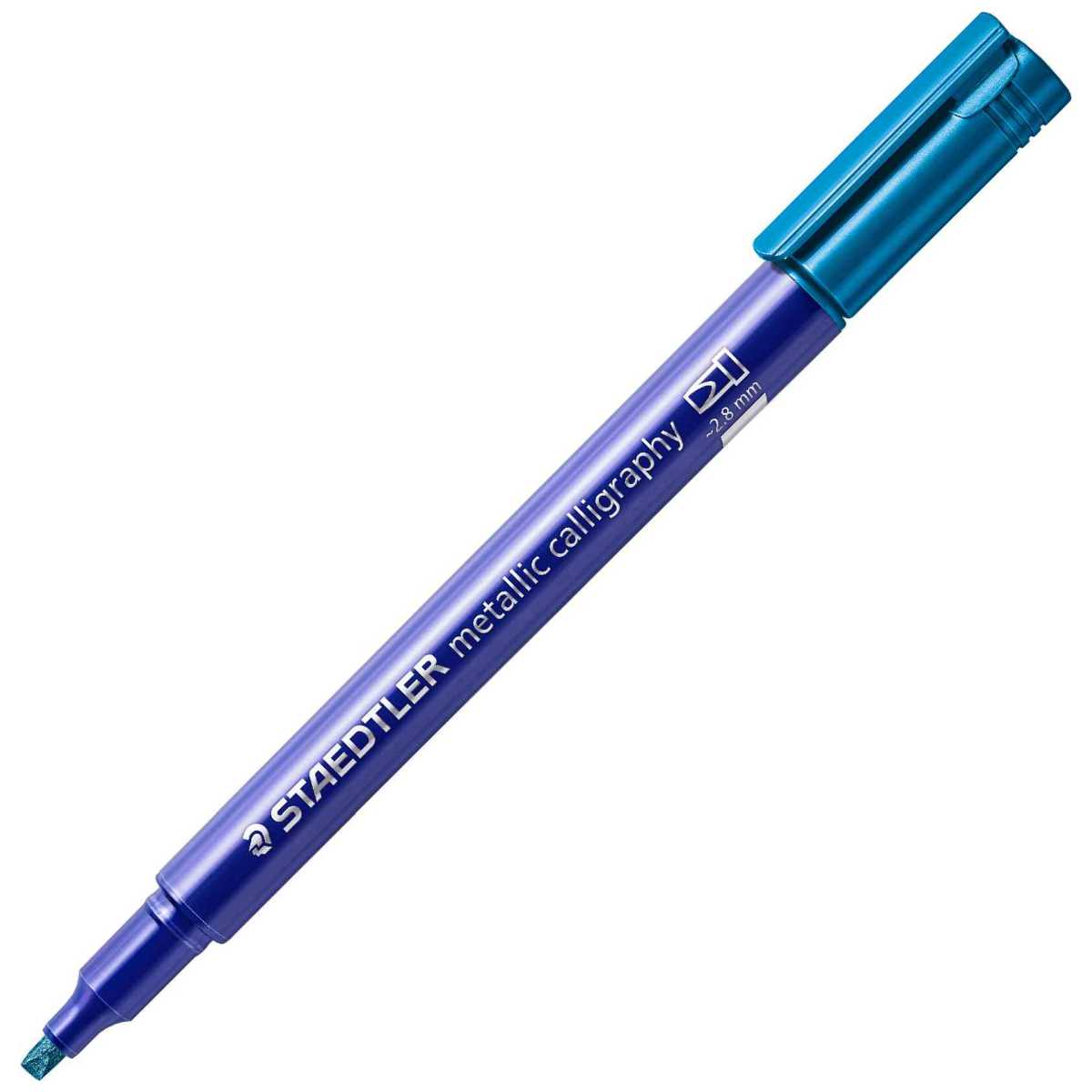 STAEDTLER Fasermaler Metallic Calligraphy Marker 10 Farben 1-2,8mm