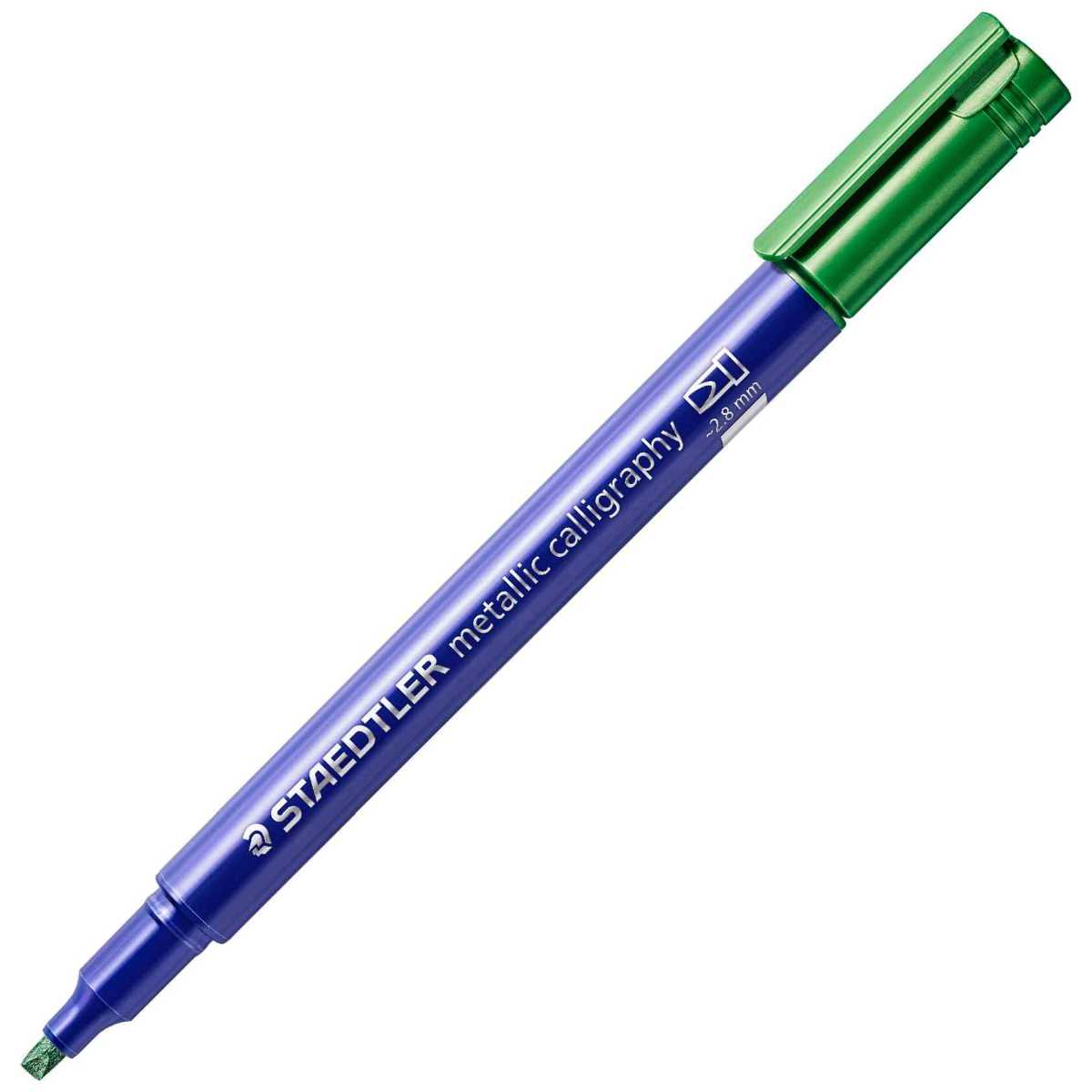 STAEDTLER Fasermaler Metallic Calligraphy Marker 10 Farben 1-2,8mm