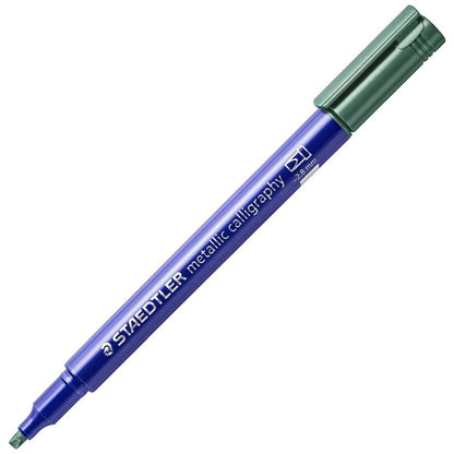 STAEDTLER Fasermaler Metallic Calligraphy Marker 10 Farben 1-2,8mm