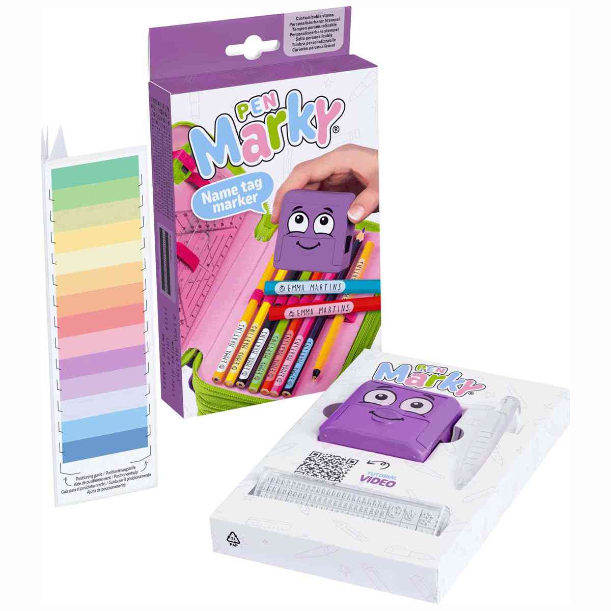 COLOP Pen MARKY Markier-Set Namensstempel Stiftestempel