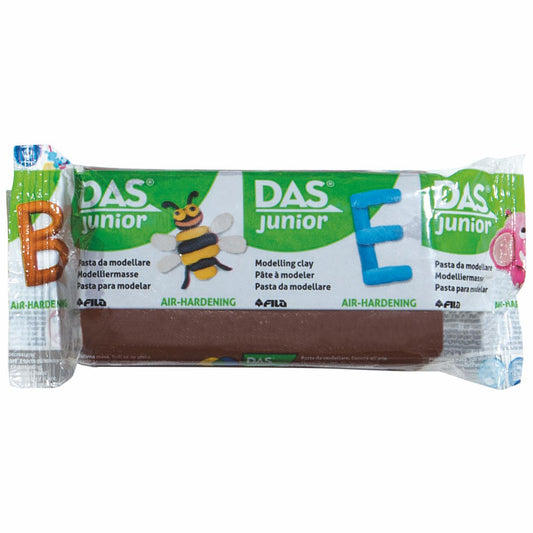 DAS Modelliermasse JUNIOR lufthärtend braun 100g